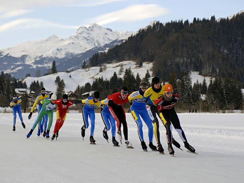 chalet, Weissensee, 8 persoons, skischool, schaatsen, alternatieve elfstedentocht